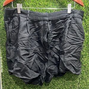 H&M Black High Waist Women Shorts